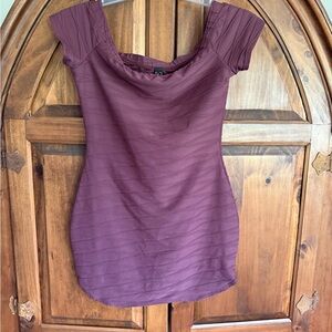 Windsor Purple Mini Dress